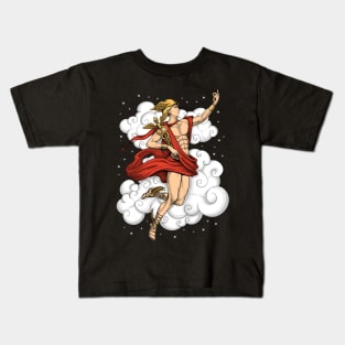 Greek God Hermes Kids T-Shirt